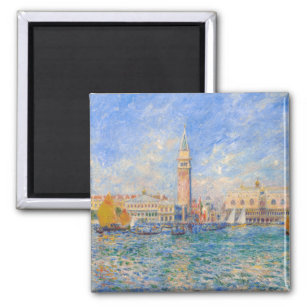 Aimant Pierre-Auguste Renoir - Venise, le Palais des Doge