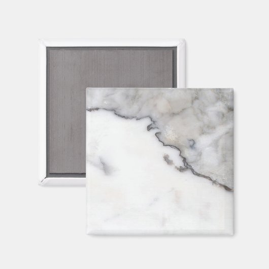 Aimant pierre de marbre moderne (Recto/Verso)