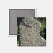 Aimant Pierre de rune devant le château de Gripsholm (Recto/Verso)