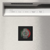 Aimant Pierre de soleil du calendrier aztèque Art mexicai (In Situ (Lave-vaisselle))