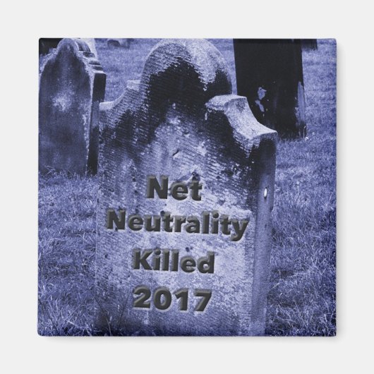 Aimant Pierre d'entrée de neutralité Net RIP (Devant)