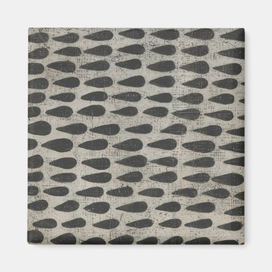 Aimant Pierre - gouttes (Devant)