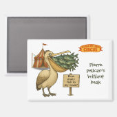 Aimant Pierre pelican's brilliant beak (Recto/Verso)