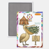 Aimant Pierre pelican's brilliant beak (Recto/Verso)