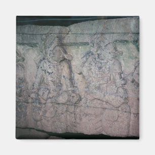 Aimant Pierre sculptée ruines mayas anciennes Copan Hondu