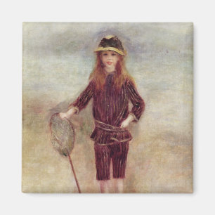Aimant Pierre un Renoir le petit Fisherwoman