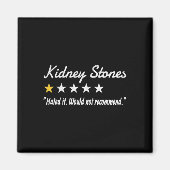 Aimant Pierres 1 étoile Examen Pierres de rein Maladie ré (Devant)