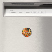 Aimant Pierres Orange Tournées (In Situ (Lave-vaisselle))