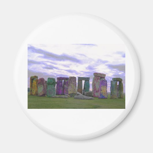 Aimant Pierres psychédéliques (Devant)