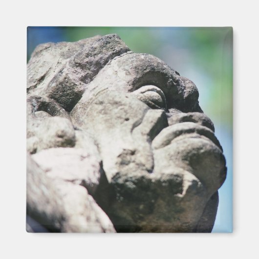 Aimant Pierres sculptées Figure de ruines maya antique Co (Devant)