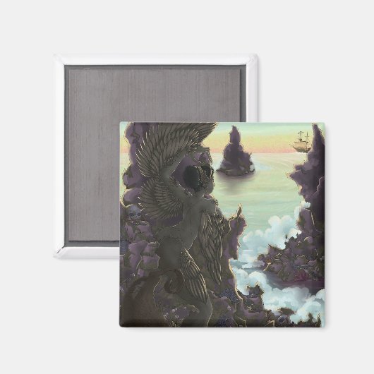 Aimant Pierres Siren (Recto/Verso)