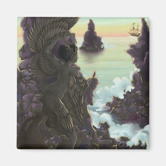 Aimant Pierres Siren (Devant)