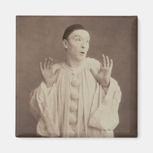 Aimant Pierrot Clown Vintage (Devant)