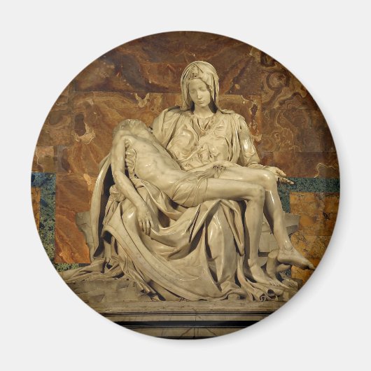 Aimant Pieta de Michel-Ange dans la basilique Saint-Pierr (Devant)
