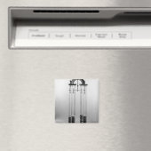 Aimant Pieu voltaïque fait pour Jacques Alexandre Charles (In Situ (Lave-vaisselle))