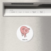 Aimant Pig Bite Me (In Situ (Lave-vaisselle))