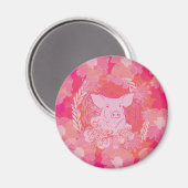 Aimant PiG Fleur de vie (Recto/Verso)