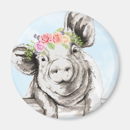 Aimant Pig Petunia (Devant)