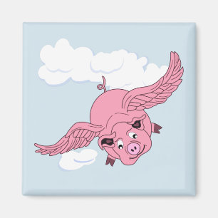 Aimant Pig volant