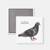 Aimant Pigeon (Recto/Verso)