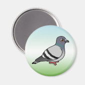 Aimant Pigeon Rocher (Recto/Verso)