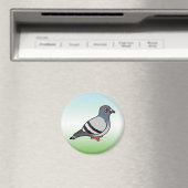 Aimant Pigeon Rocher (In Situ (Lave-vaisselle))