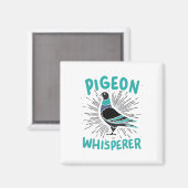 Aimant Pigeon Whisperer (Recto/Verso)
