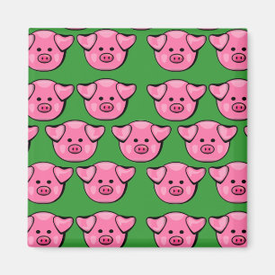 Aimant Piggies roses mignonnes