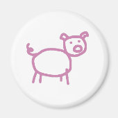 Aimant Piggy (Devant)