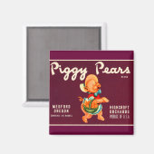 Aimant Piggy Pears (Recto/Verso)