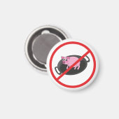 Aimant Pigs aren't food (Recto/Verso)