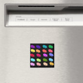 Aimant Pigs de Rainbow (In Situ (Lave-vaisselle))