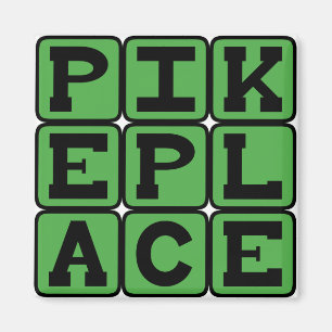 Aimant Pike Place, Seattle Marketplace