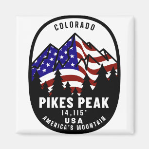 Aimant Pikes Peak Americas Mountain