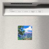 Aimant Pikes Peak vu du jardin des dieux (In Situ (Lave-vaisselle))