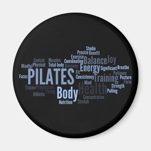 Aimant PILATES (Devant)