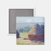 Aimant Pile de blé (fin de l'été), Monet (Recto/Verso)