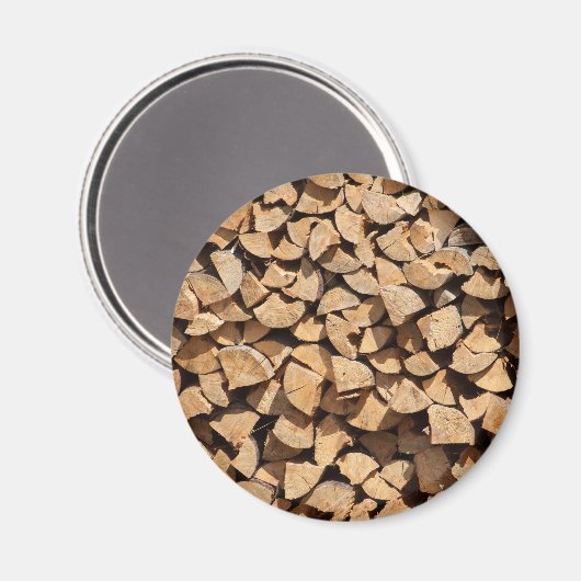 Aimant Pile De Bois (Recto/Verso)