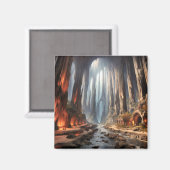 Aimant Piliers et personnes (Recto/Verso)