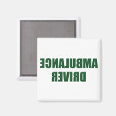 Aimant Pilote d'ambulance (Recto/Verso)