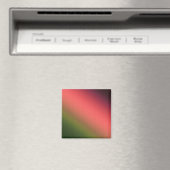 Aimant Pilote de lancement incliné, rayé, rouge, vert, ve (In Situ (Lave-vaisselle))