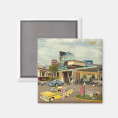 Aimant Pilote de taxi (Recto/Verso)