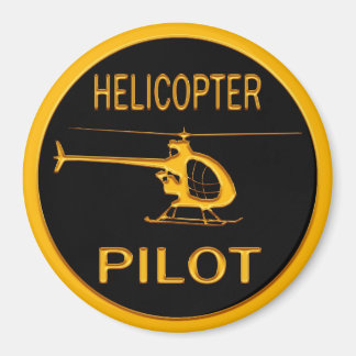 Aimant Pilote d'hélicoptère