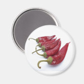 Aimant Piments rouges (Recto/Verso)