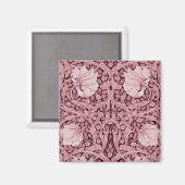 Aimant Pimpernel Maroon, William Morris (Recto/Verso)