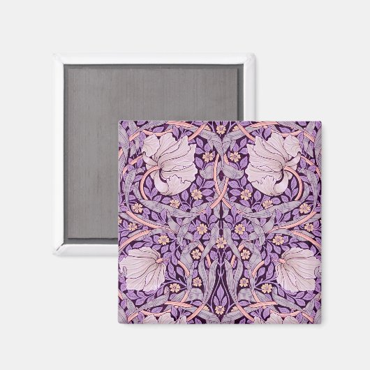 Aimant Pimpernel Purple, William Morris (Recto/Verso)