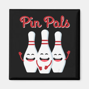 Aimant Pin Pals Cute Bowling Pour Hommes Femmes Et Enfant
