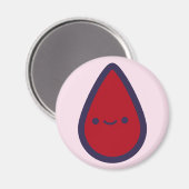 Aimant Pin the Period on Pad Pink Party Piece (Recto/Verso)