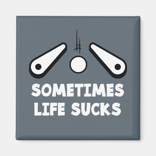 Aimant Pinball Life Sucs (Devant)