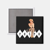 Aimant Pinceau rétro (Recto/Verso)